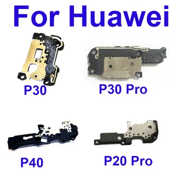 Lādētāja USB Ligzda Ostas Valdes seguma Antenu Huawei P20 P30 P40 Pro Uzlādes Flex Kabelis Valdes Rāmja Antenu Rezerves Daļas