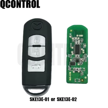 QCONTROL Auto Tālvadības Atslēgu Tērps MAZDA CX-3 CX-5 Axela Atenza Modelis SKE13E-01 vai SKE13E-02 Automašīnas Tālvadības pults