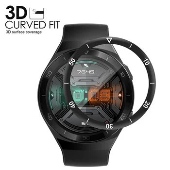 Par Huawei Skatīties GT2e GT2 Pro aizsargplēvi Smartwatch Ekrāna Aizsargs Kompozītmateriālu Elastīgo Plēvi Huawei GT3 46mm GT 2e Gadījumā