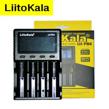 LiitoKala Lii-PD4 akumulatora Lādētāju 18650 26650 21700 18350 AA AAA 3,7 V/3.2 V/1.2 V/ litija, NiMH baterija