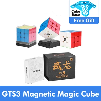 Neo Cube GTS3M MoYu Weilong GTS V2 V3 M 3x3x3 Magnētisko Magic Cube Puzzle GTS 3M 3x3 GTS2 M Ātrums cubo magico eudcation Bērniem rotaļlietas