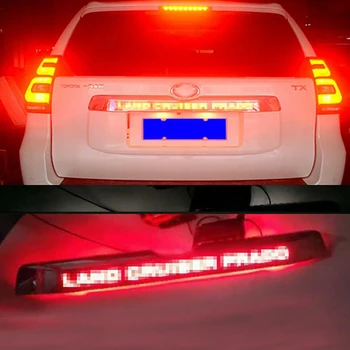 Toyota Land Cruiser Prado LC150 2018 2019 Piederumi asti Durvju Vāka Aizmugures Bagāžnieka Vāks Vāciņš Ar Led Gaismas Stils Vāciņu