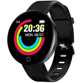D18S Smartwatch Sporta Fitnesa Aktivitātes Trackers Digitālo Rokas Smart Skatīties uz Vīriešiem, Sievietēm Modinātājs Android, Ios Xiaomi