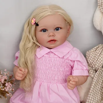 Babeside 51cm Gatavo Bebe Atdzimis Lelle Toddler Rotaļlietas Stella Princese Vinila Drēbes Ķermeni Glītu Spilgti Bērnu Ziemassvētku Dāvanu