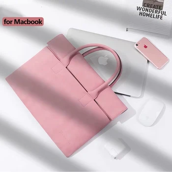 Matēts Portatīvo datoru Soma Macbook air 13 lietā 2019 2020 A1932 A2179 Klēpjdators Piedurkne Gadījumā par jauno apple macbook pro 13 13.3 Notebook Bag