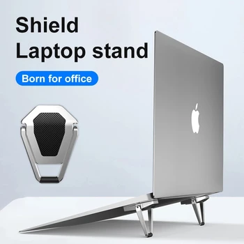 Alumīnija Klēpjdatoru Statīvs Turētājs Macbook Air, Mac Book Pro Chromebook datoru Lenovo HP 13 Piezīmju Datoru Stāvvadu Atbalsta Piederumi