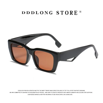DDDLONG Retro Modes Laukumā Saulesbrilles Sievietēm, Vīriešiem, Saules Brilles Klasika Vintage UV400 Āra Oculos De Sol D76