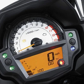 Par Kawasaki VERSYS 650 VERSYS650 2016 2017 Motocikla Paneļa Instrumentu Spidometrs Filmu Ekrāna Aizsargs, Uzlīmes