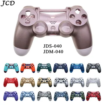 JCD Par PS4 Pro Kontrolieris Priekšējā Atpakaļ Cietās Plastmasas Korpuss Apvalks Gadījumā Par JDM-040 JDS-040 Gamepad seguma