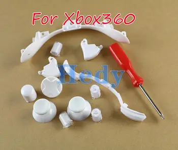 1set Multi-krāsu Pogas Pilna Pogas Komplekti Komplekti Xbox360, xbox 360 Pogas Ar T8 Skrūvgriezi Spēle Kontrolieris Jauno Zīmolu