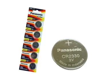 5gab/daudz Panasonic CR2330 CR 2330 3 V Litija Pogas Bateriju Monēta Šūnu Bateriju, Rotaļlietas, Pulksteņi, Modinātājs