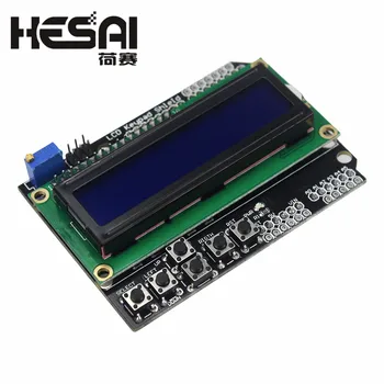 LCD Tastatūras Vairogs LCD1602 LCD 1602 Zilā Ekrāna Modulis Displejs arduino Diy Komplektu