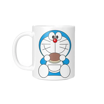 1gb Jaunu 350ml Doraemon Radošo Krāsa Mainās Keramikas Krūze Kafijas Piena Krūze Tējas Ūdeni Kausa Dzimšanas dienas Dāvana Bērniem