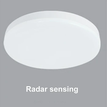 18W Smart Radara PIR Kustības Sensoru, Vannas istaba, Veranda Spilgti Griestu Gaismas Drošu Pāreju Garāžas Lampas LED Zems Enerģijas Patēriņš