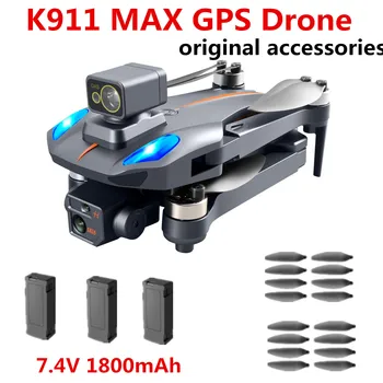 K911 MAX Dūkoņa Oriģinālās Papildierīces, 7.4 V, 1800mAh Akumulators Dzenskrūves Maple Leaf Rezerves Daļas K911 MAX Dūkoņa K911 Drones
