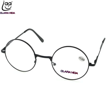 = CLARA VIDA = Klasika Vintage Retro Kārtu, Pavasarī Kājas Super Gaismas Vīrieši Sievietes Lasīšanas Brilles +1.0 +1.5 +2.0 +2.5 +3 +3.5 +4