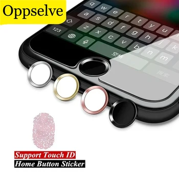 Oppselve Universal Home Poga Uzlīmes iPhone 8 7 6 s 6s Plus 5 5s pirkstu Nospiedumu Touch ID Atslēga, Abs Sviedru Aizsargs, Lai iPad