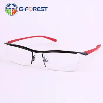 modes zīmolu brilles optiskās rāmis Augstas kvalitātes vīriešu recepšu brilles uzacu karkass pusi loka Briļļu rāmis 8189