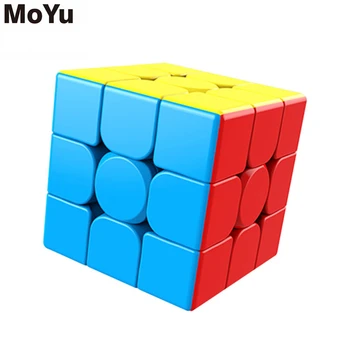 MoYu 3x3x3 Meilong Magic Cube Stickerless Cubo Magico Profissional Ātrums Kubi Izglītības Rotaļlietas, Lai Bērns Nemierīgs Cube ungārijas
