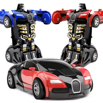 Bērni ir Forši, Deformācijas Rotaļlietas Atpakaļ, Inerce, Deformācija Sadursmes Automašīnas Robots Anti-sadursmes Kritums-izturīgas Rotaļu Automašīnas