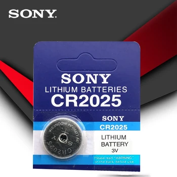 Oriģinālu SONY cr2025 Pogu elementu Baterijas cr2025 3 V Litija Monētas Akumulatoru Skatīties Kalkulators Svara Skala