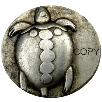G(13)Reti Seno grieķu Sudraba Stater Monēta no Aegina - 480 BC Sudraba Pārklājumu kopēt monētas