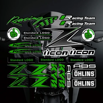 Atstarojoša Motociklu Kawasaki Uzlīmes, Logo Tvertne Uzlīmes Z900 Z750 Z800 Z1000 Z650 Z400 2019 2020 2021 2022 2023