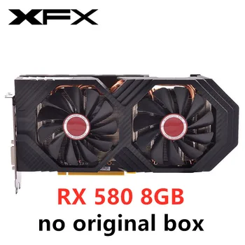 XFX RX 580 8 GB, AMD Radeon Grafikas Kartes, RX580 8GB Video Ekrāna Kartes GPU Darbvirsmas Datoru Spēles MapI Videocard Ieguves RX 590