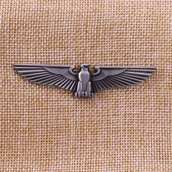 Vācu ērglis pin retro melnā metāla emblēma Deutsche antikvariāts dāvanas