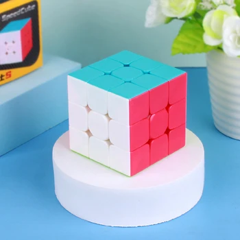 Warrior S Magic Cube rotaļlietas stickerless ātrums cube Izglītības Puzzle Cube cubo magico 3x3x3 profissional