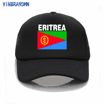 Vēlāk popularitāti Eritrejas Eritrejas ERI ER Beisbola cepurītes vīriešiem, sievietēm hip hop, vasaras cepure tracksuit tauta karogu druka Atpūtas cepures
