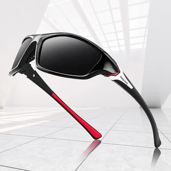 VIVIBEE Spogulis Red Polarizētās Sporta Saulesbrilles Vīriešiem Brilles Nakts Redzamības Kāpšanas Sievietes Āra Elastību Braukšanas Brilles
