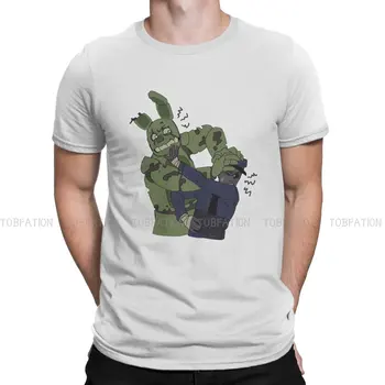 Atdzist Modes TShirts FNAF Spēle Drošības Pārkāpumu Vīriešu Grafiskais Auduma, Topi, T Krekls ar Apaļu Kakla Lielo Izmēru