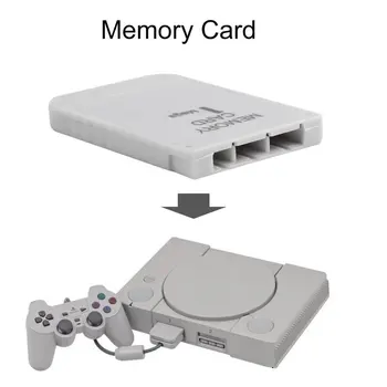 Jaunu PS1 Atmiņas Karti, 1 Mega Atmiņas Kartes Praktiski Pieejamu Balta 1m 1mb Par Playstation 1 PS1 PSX Spēles Ērts Ātra Piegāde