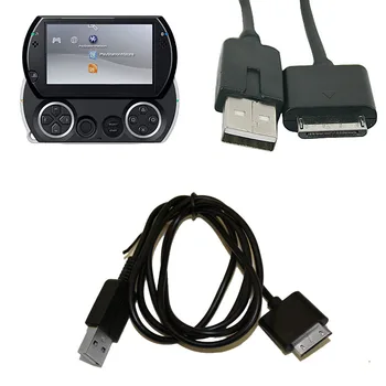USB Datu Uzlādes Kabelis Priekš PSP GO Lādētāja Kabeli Datu Pārsūtīšanas Uzlādes Vadu Līnijas Sony PSP Go Spēļu Piederumi