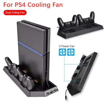 Kontroles Bāzi, Atbalsta Sony Play Station, Playstation PS 4 Dzesēšanas Ventilatoru Vertikālā Statīva Vēsāks Spēļu Konsoles Piederumi