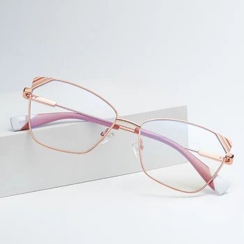 2022. Gadam Jauniem Karstā Sievietēm Brilles Rāmis Modes Stilīgi Sieviešu Optiskās Brilles Recepte Briļļu Pilna Loka Cat Eye Briļļu Sakausējuma