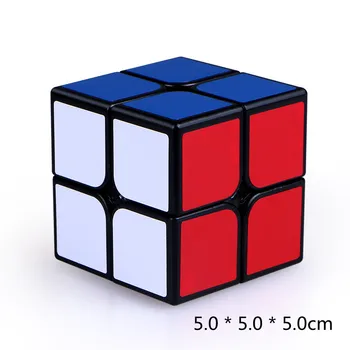Stress Atvieglojums, Kuba 2X2X2 Cubing Ātrums Burvju Puzzle Strickerless Neo Cubo Magico 50Mm Mini Izmēru, Krāsu, Virsmu, Rotaļlietas Bērniem