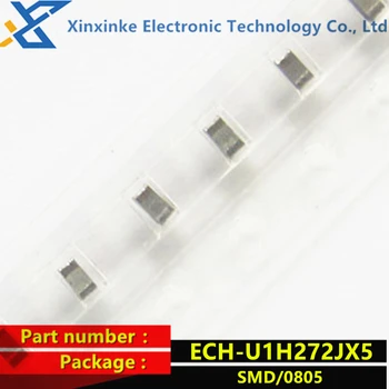 ECHU1H272JX5 Plānas plēves kondensators 2700pF 50VDC 5% PPS FILMU 0805 2.7 nF ECH-U1H272JX5 0.0027 uF CBB poliestera kondensators