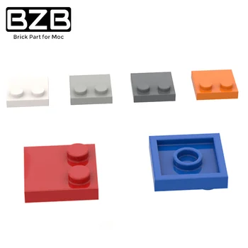 BZB KM 33909 2x2 Pusi 2 Bedrains Bāzes Plate Creative Building Block Modelis Bērniem Rotaļlietas Zēniem DIY Ķieģeļu Piederumi Apkopot Daļas