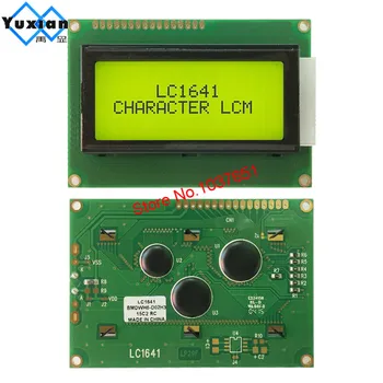 1604 LCD Displejs Raksturs LC1641, nevis HD44780 WH1604A PC1604-A LMB164A AC164A