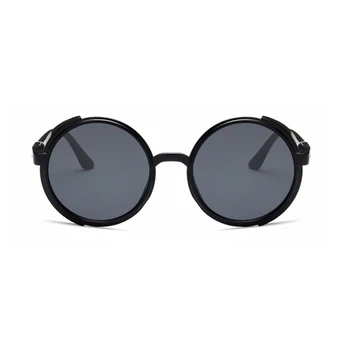 Apaļā Retro Saulesbrilles Sieviete Vintage Sieviešu Luksusa Zīmolu Brilles Par Sievieti/Vīrieti Dizainers Oculos De Sol Feminino