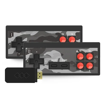 Video Spēli Build-in 1700+ NES Games Spēļu Konsole Dandy Mini Spēli Stick 4K HD TV Retro Spēļu Konsole Atbalsta 2 Spēlētāji