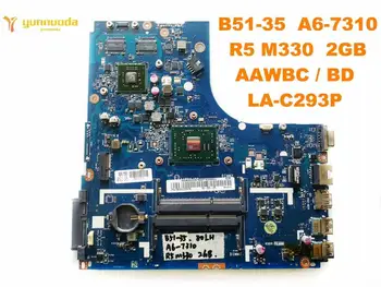 Sākotnējā Lenovo B51-35 klēpjdators mātesplatē B51-35 A6-7310 R5 M330 2GB AAWBC BD LA-C293P pārbaudītas labas bezmaksas piegāde
