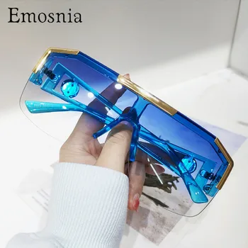 Ir 2021. Jaunu Modes Lielizmēra Kvadrātveida Saulesbrilles Vīriešiem Retro Slīpums Moderns Braukšanas Zīmola Dizaina Saules Brilles Vairumtirdzniecības Dropship UV400