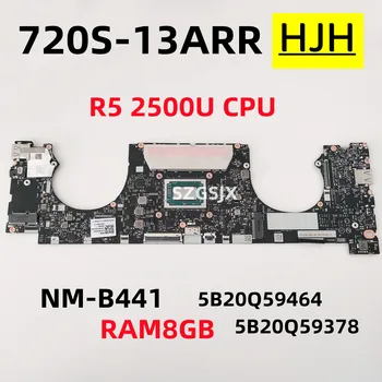 NM-B441 ES321 Lenovo IdeaPad 720S-13ARR Klēpjdators Mātesplatē Ryzen R5 2500U CPU 8G RAM 5B20Q59464 5B20Q59378 pārbaudes darbam 100%