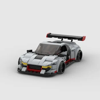 KM R8 Rodsters Samontēti Saderīgs Ar Lego Auto DIY Celtniecības Bloki, Bērnu Rotaļlietas, Dāvanu Kaste NR.