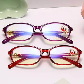 Anti-Zila Gaisma Sievietes Lasīšanas Brilles Biznesa Brilles Laukumā Vecuma Tālredzība Hyperopia Brilles +1.0 +1.5 +2.0 +2.5