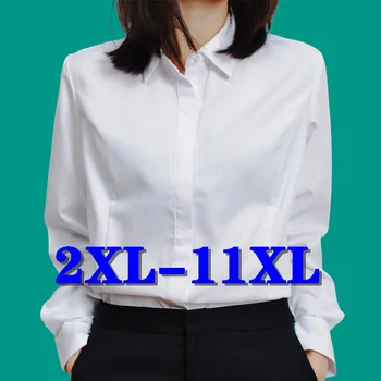 Blūze Sieviešu Krekls Plus Lieluma Galotnēm Sievietēm 4XL 5XL 6XL Lielgabarīta 11XL Sieviešu Dāmas Blūzes Topi Modes Sieviete, Blūzes 2020