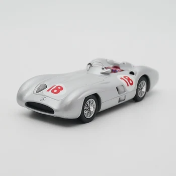 Ixo 1:43 Mercedes-Benz W196 1955. Gadā Juan Manuel Fangio Sacīkšu Lējumiem Automašīnas Modeli, Metāla Rotaļu Transportlīdzekļa